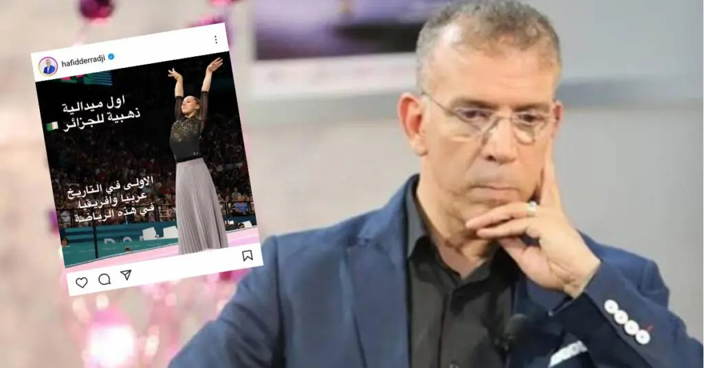 Quand Hafid Derradji « couvre » les jambes de Kaylia Nemour sur une photo puis la supprime