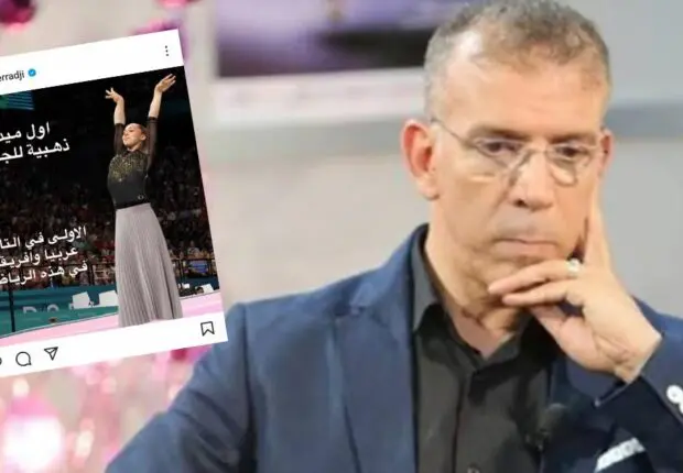 Quand Hafid Derradji « couvre » les jambes de Kaylia Nemour sur une photo puis la supprime