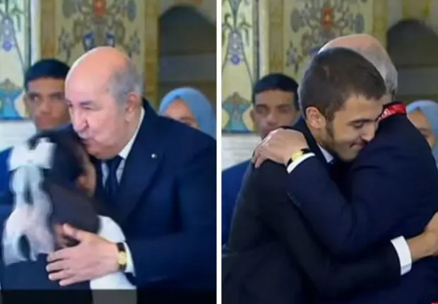Il a offert sa médaille d’or à Tebboune : le beau geste de Derreche Chams Eddine émeut la toile