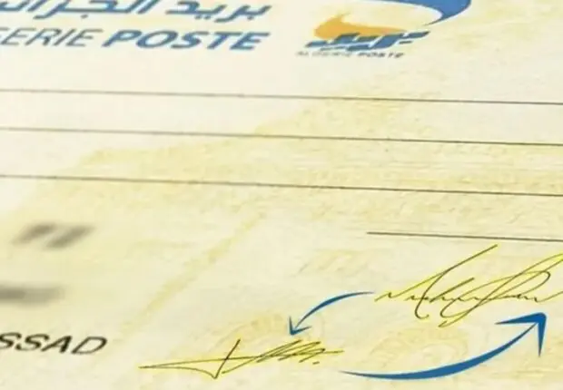 Algérie Poste : tout savoir sur le changement de signature du chèque postal