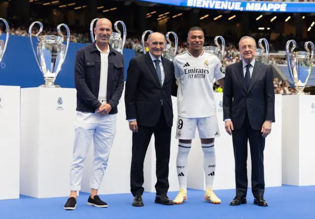 Tout sur la présentation de Mbappé au Santiago Bernabeu