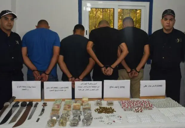 Drogue, armes blanches… les autorités démantèlent un réseau criminel à Alger