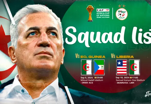 Liste de Petkovic : Retour de Mahrez, Oukidja et Bensebaini, pas de Chaïbi et 3 surprises