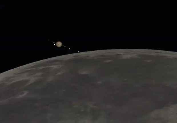 Occultation lunaire de Saturne : un spectacle céleste visible à l’œil nu mercredi 21 août