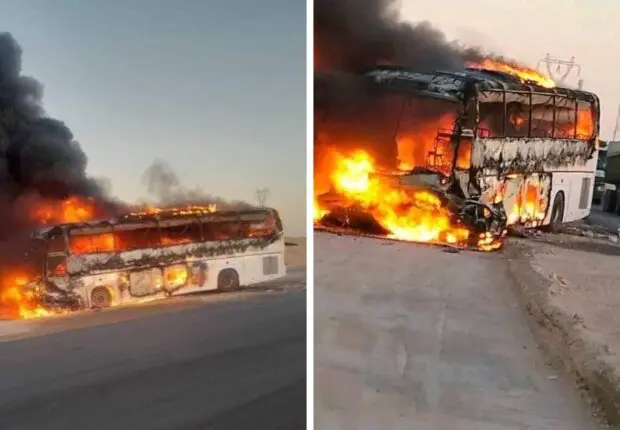 Douleur immense à Touggourt : un terrible accident fait 7 morts carbonisés, dont des enfants