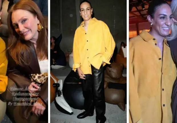 Imane Khelif apporte sa « touche d’or » à la Fashion Week de Milan 2024