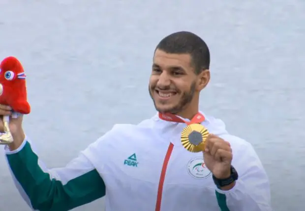 Jeux paralympiques 2024 : L’athlète algérien Ibrahim Guendouz remporte une médaille d’or