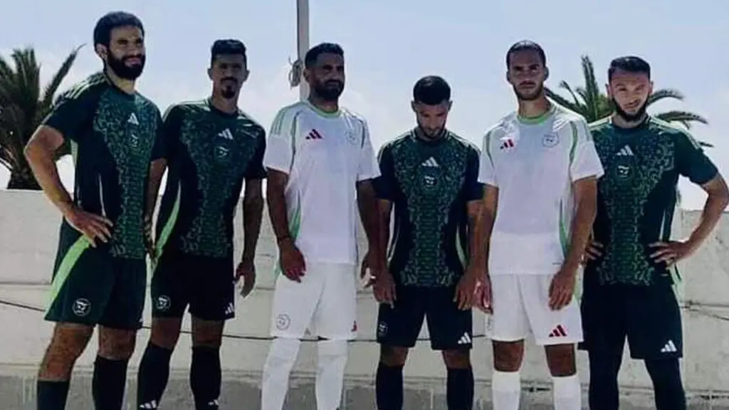 Les nouveaux maillots de l’équipe d’Algérie ont fuité