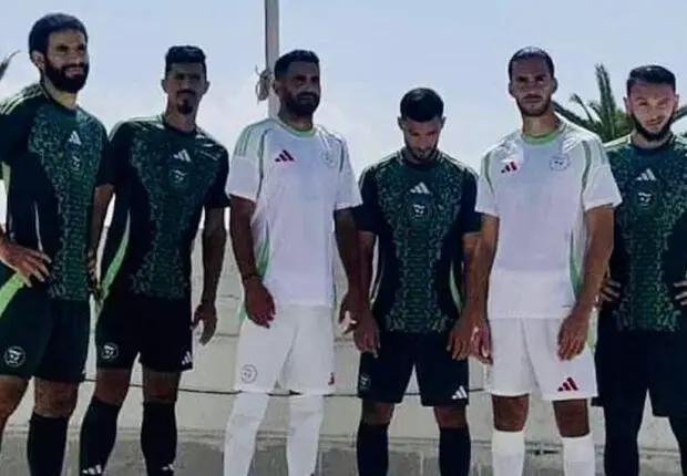Les nouveaux maillots de l’équipe d’Algérie ont fuité