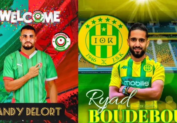 Delort et Boudebouz, 2 autres apports pour le championnat algérien