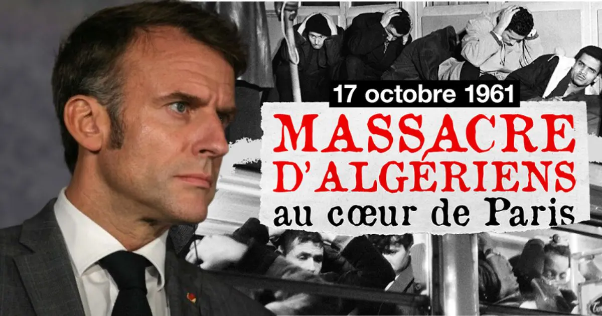Macron reconnaît les « massacres inexcusables » du 17 octobre 1961