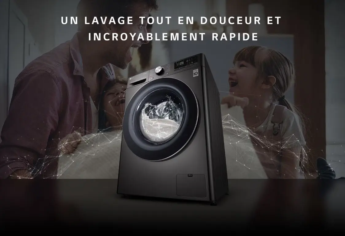 La lavante-séchante de LG, l’innovation et l’efficacité au service des consommateurs modernes