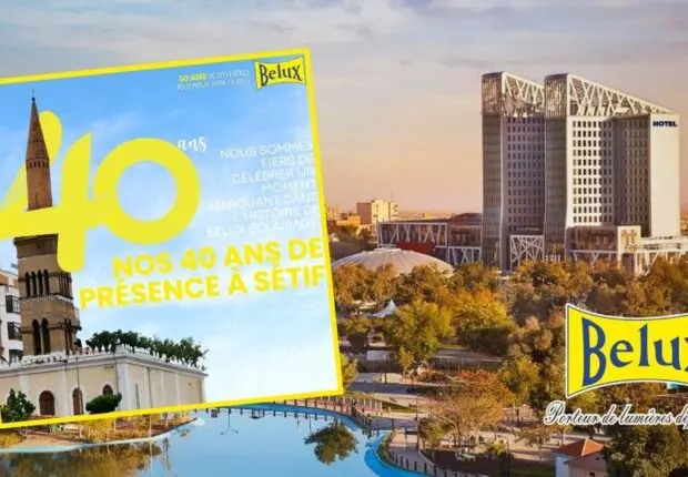 Belux Éclairage célèbre ses 40 ans de présence à Sétif