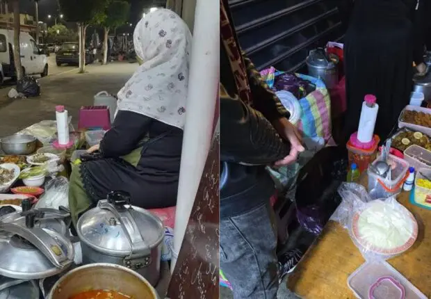 Un élan de solidarité pour aider une femme qui vend de la nourriture en plein hiver dans la rue