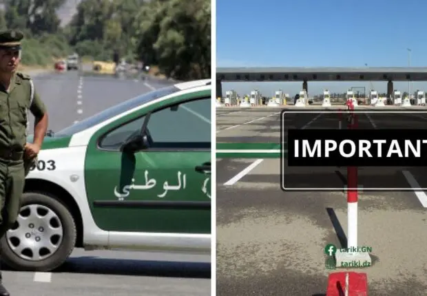 Fermeture temporaire de l’autoroute Est-Ouest : un incident perturbe la circulation vers Alger