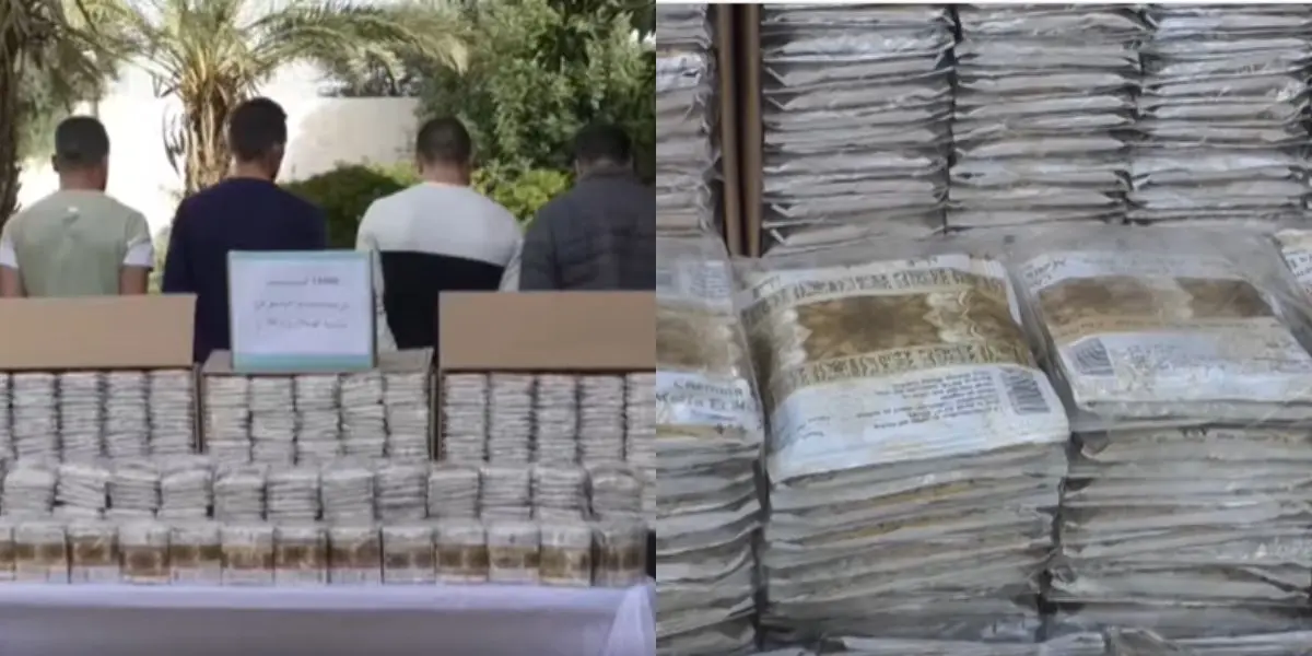 Démantèlement d&rsquo;un réseau de trafic de tabac contrefait à Alger : une saisie de 159 000 sachets