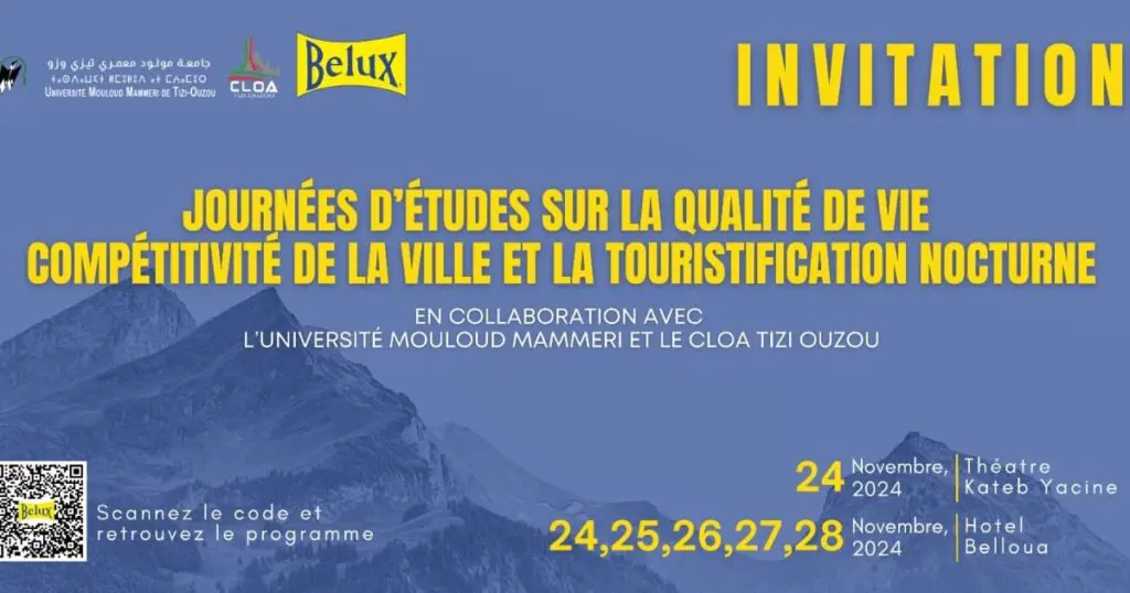 Belux Éclairage / Tizi-Ouzou 2024 : coup d’envoi ce dimanche des journées d’études
