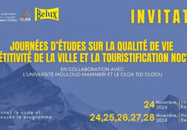 Belux Éclairage / Tizi-Ouzou 2024 : coup d’envoi ce dimanche des journées d’études