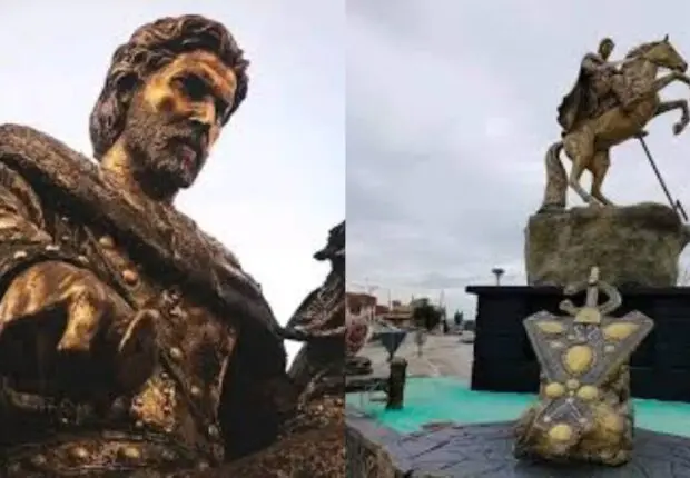 Polémique : la statue du roi bérbére « Koceila » retirée après son installation à Khenchela