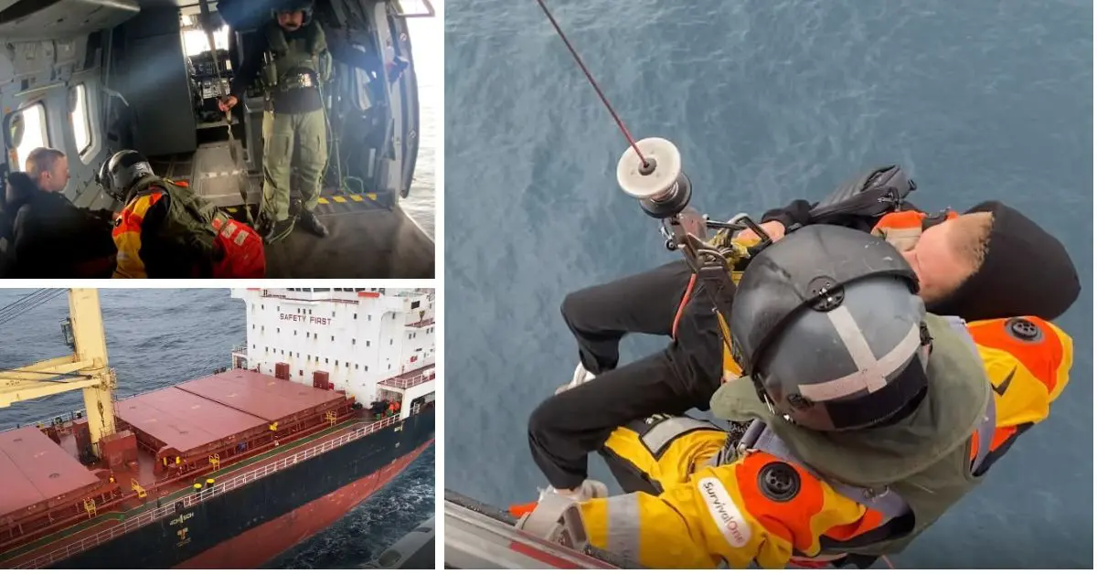 Dellys : les gardes cotes algériens sauvent un marin étranger en détresse en mer