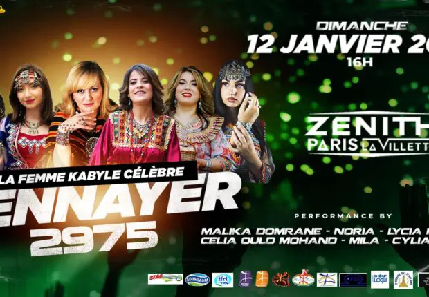 Yennayer 2975 : un concert exceptionnel pour célébrer la femme kabyle au Zénith de Paris