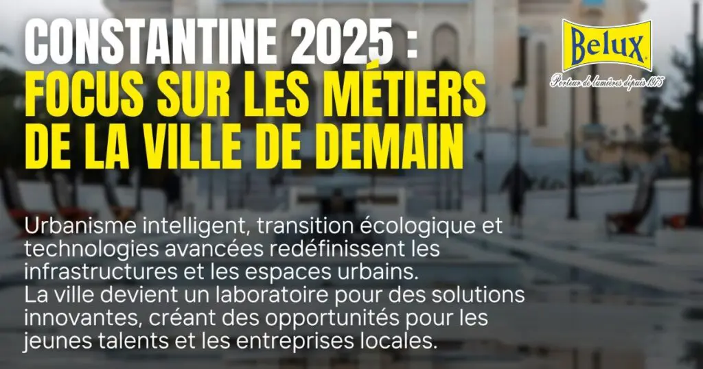 BELUX Eclairage / Constantine 2025 : Focus sur les nouveaux métiers de la ville