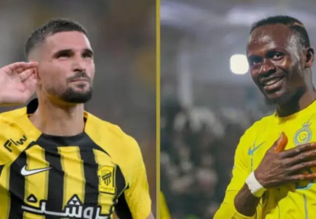 Altercation physique entre Aouar et Sadio Mané lors du derby saoudien (vidéo)