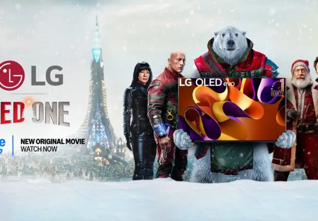 LG Electronics propose à ses clients le nouveau blockbuster « Red One », disponible sur Prime Video