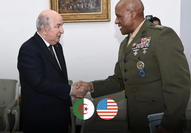 Algérie – États-Unis : un haut responsable militaire US rencontre Tebboune et Chanegriha