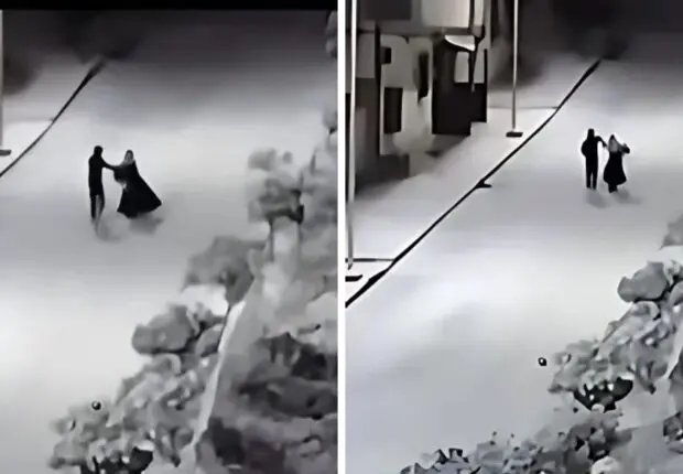 Un moment de pur bonheur capturé à Sétif : La « danse de la neige » enflamme la Toile