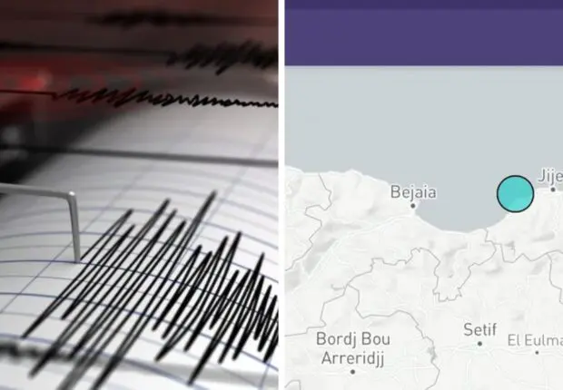 Tremblement de terre à Jijel : un séisme de magnitude 3.8 enregistré ce samedi 18 janvier