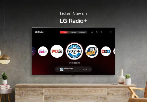 LG lance un service de streaming audio gratuit : une expérience simple, dynamique et facile d’accès