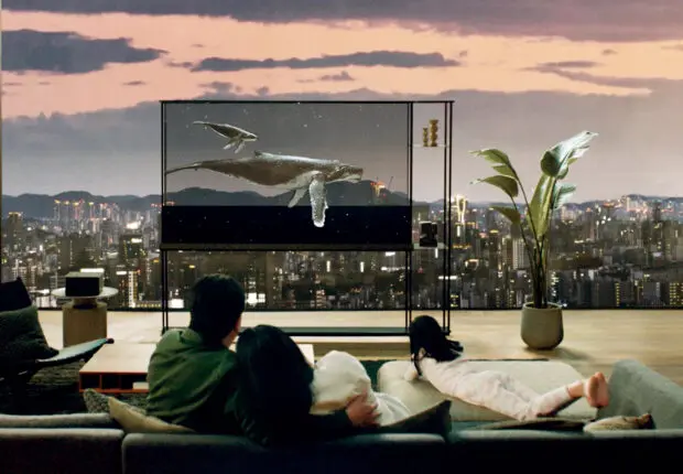 LG révolutionne l’expérience visuelle avec la première TV OLED 4K transparente et sans fil au monde
