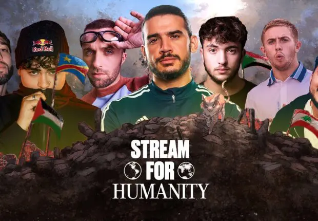 Stream For Humanity : AmineMaTue, d’origine algérienne, et ses pairs récoltent 3,5 millions d’euros