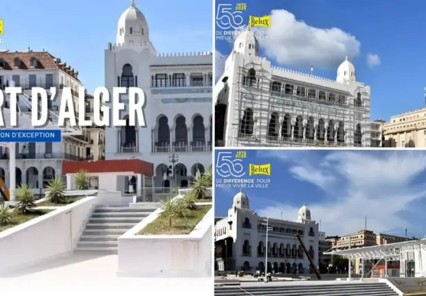 Grâce à Belux Éclairage, le Port d’Alger se pare de nouvelles lumières