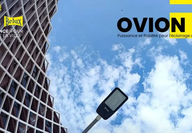 Luminaire Ovion LED de Belux : un éclairage urbain fiable et efficace