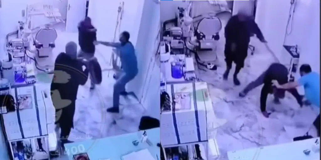 La vidéo a choqué les Algériens : Un médecin attaqué à l&rsquo;arme blanche dans son propre cabinet !