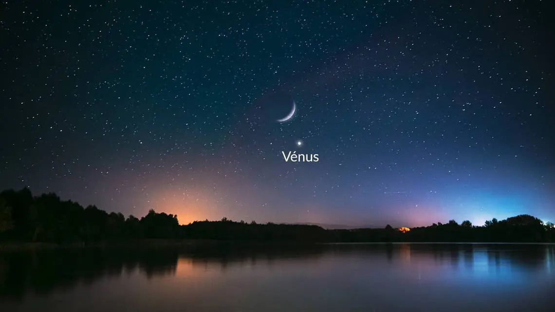 La Lune, Vénus et Saturne s’alignent : un trio cosmique de grande beauté à admirer ce 01/02