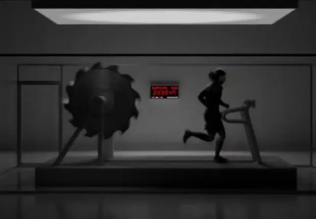 S’il ralentit, c’est fini : 24h de course devant une scie géante, le défi fou du rappeur Rilès