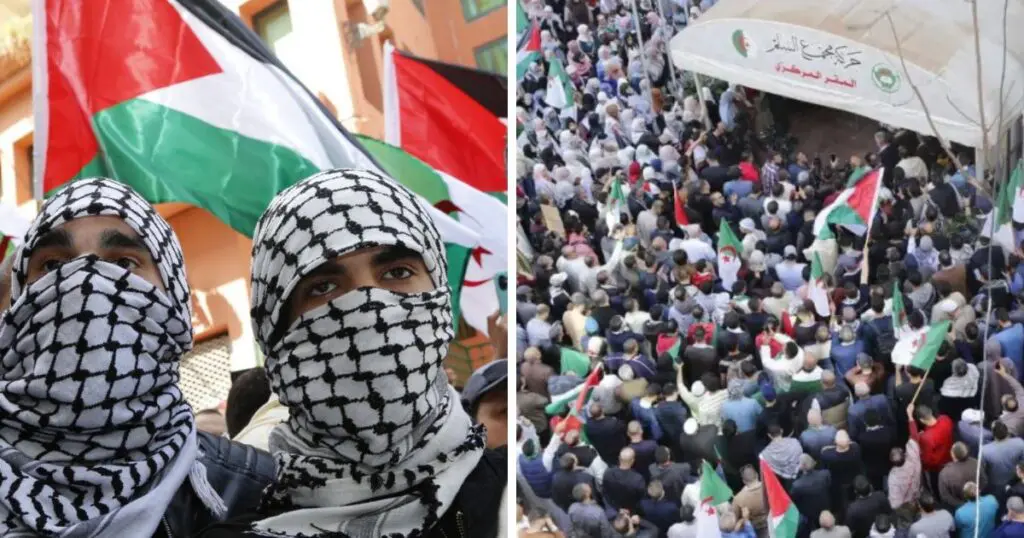 Alger crie son soutien à Gaza : des milliers de personnes dans les rues (images)