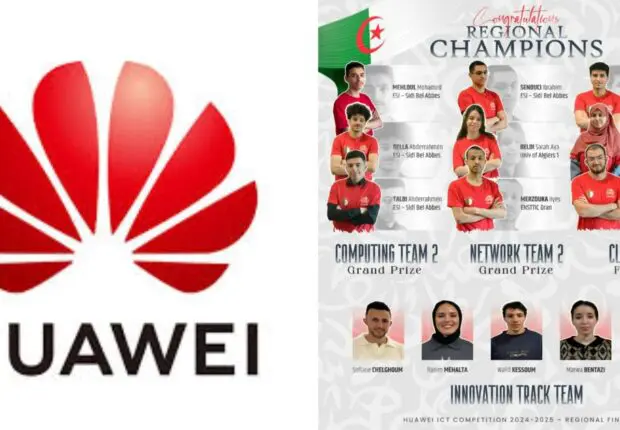 14 étudiants algériens qualifiés pour la finale mondiale des ICT Huawei 2025 en Chine