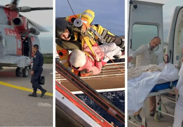 Une opération « risquée » : la marine algérienne sauve 3 Britanniques en détresse