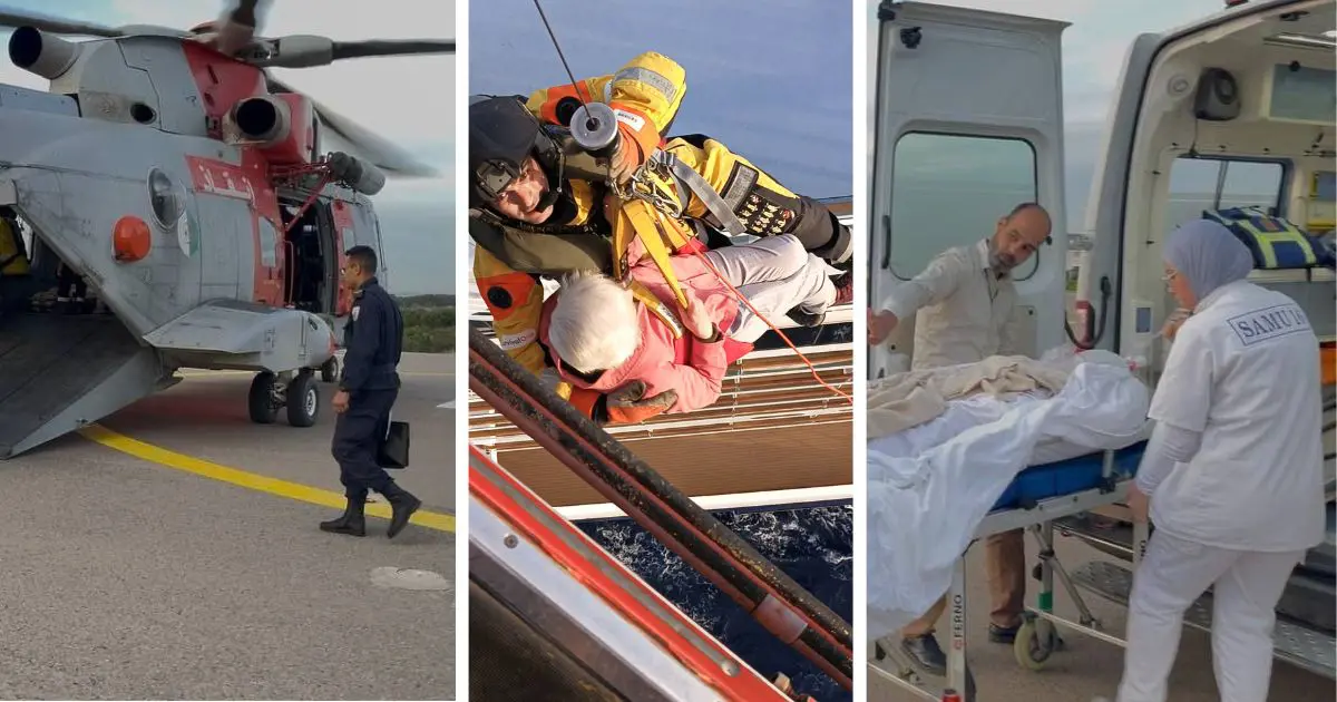 Une opération « risquée » : la marine algérienne sauve 3 Britanniques en détresse