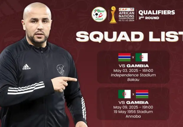 Algérie – Gambie : Bougherra retient un groupe de 26 joueurs