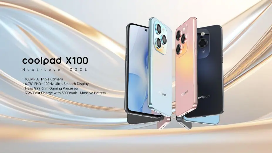 Coolpad lance le X100 et le COOL 40i, apportant l’innovation IA aux utilisateurs du monde entier