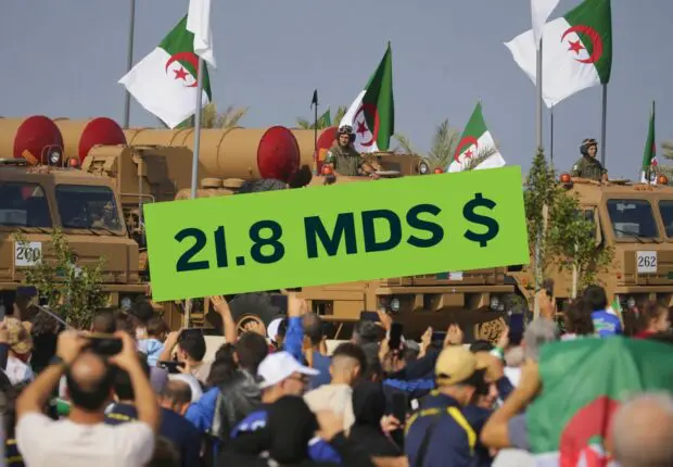 Dépenses militaires : l’Algérie 1ᵉʳ budget africain et 2ᵉ du monde arabe en 2024 (SIPRI)