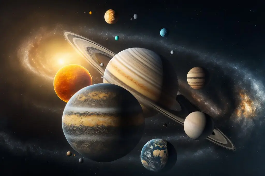 Un spectacle céleste à ne pas manquer : la Lune s’alignera avec quatre planètes ce 25 avril