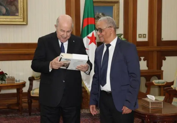 Après son sacre littéraire en Espagne, Yasmina Khadra reçu par Tebboune