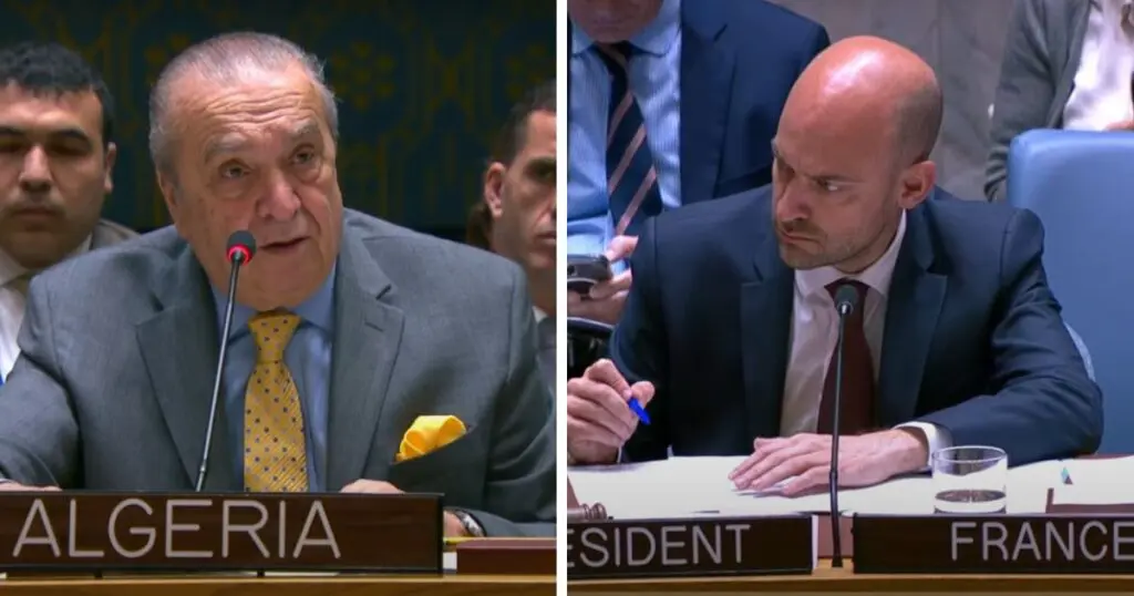 Bendjama prend un virage anglophone à l’ONU : l&rsquo;étonnante crispation de Barrot fait réagir [vidéo]