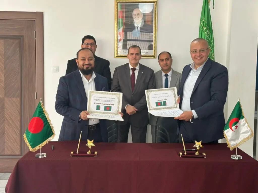 Exportations : ce produit algérien débarque au Bangladesh pour 1,2 million de dollars